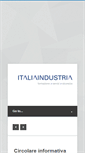 Mobile Screenshot of italiaindustria.com